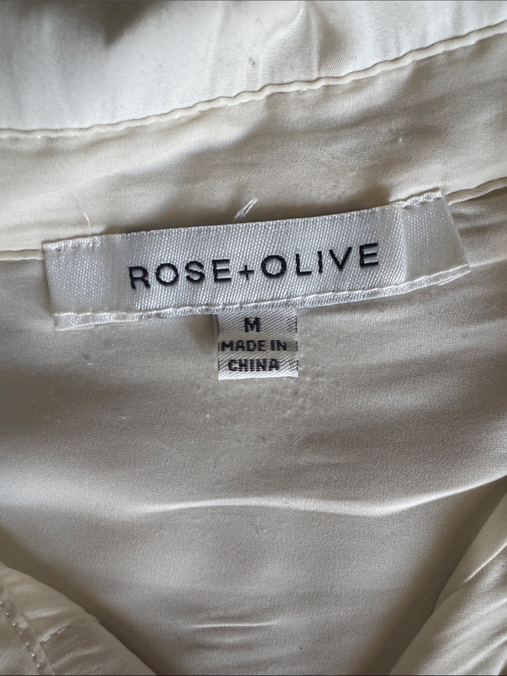 Rose & Olive White Floral Botanical Button-Down Shirt - Picture 5 of 10